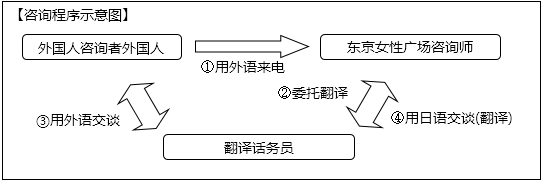 咨询程序示意图