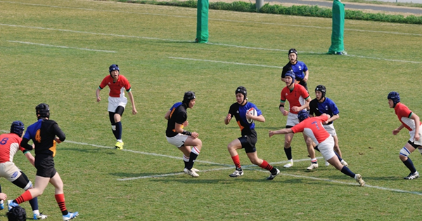 辰巳の森海浜公園ラグビー練習場の写真