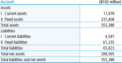 Balance Sheet (FY2021)