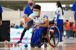 도쿄도가 공동 주최하는 ‘BOCCIA 도쿄 컵 2022 supported by 간포 생명보험’의 상황 사진2