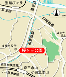 公園への地図