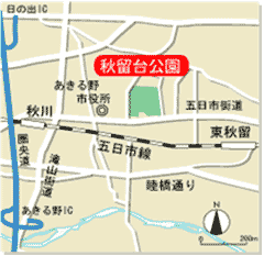 公園への地図