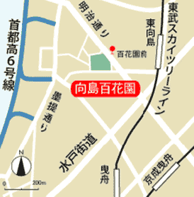 公園への地図