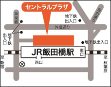 会場への地図