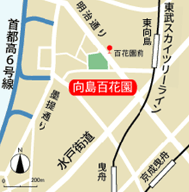 公園への地図