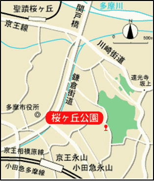 公園への地図