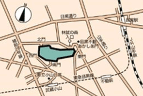 公園への地図