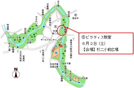 園内の会場案内地図8