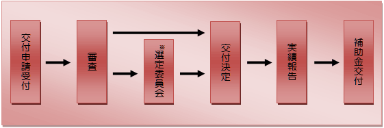 事業の流れの概要図