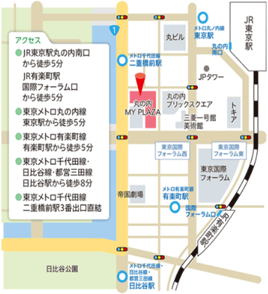 会場までの案内図