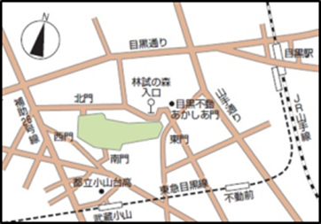 公園への地図