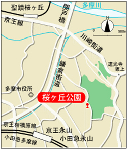 公園への地図