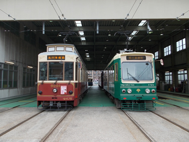 電車の写真