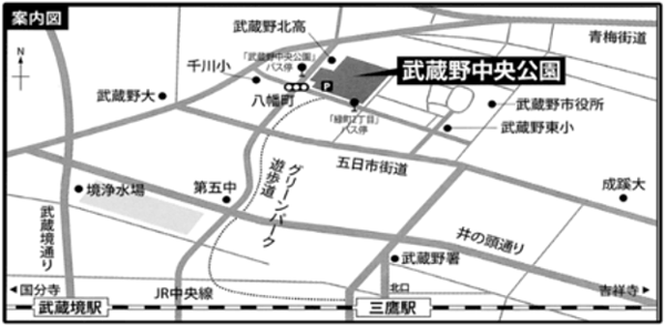 公園への地図