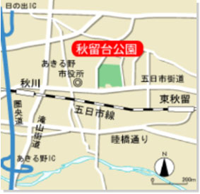 公園への地図