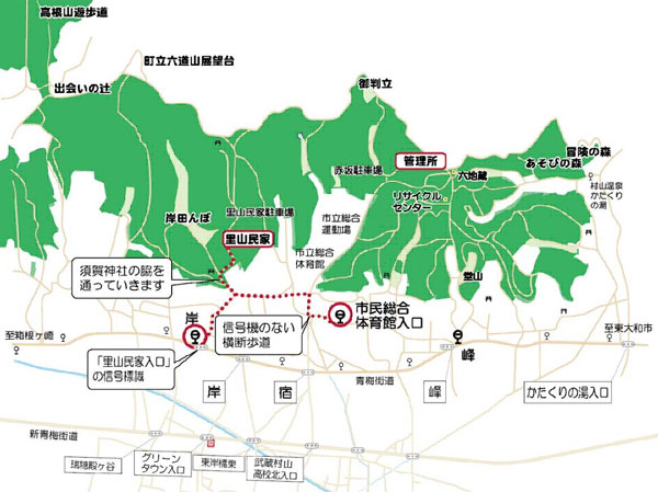 公園への地図1