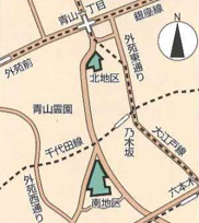 公園への地図