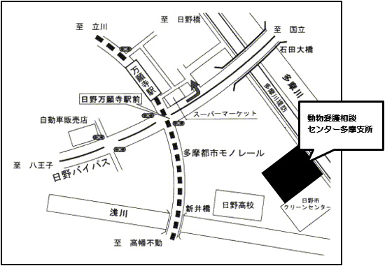 相談センターへの地図2