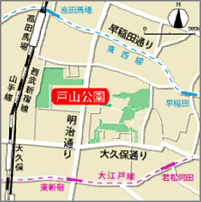 公園への地図