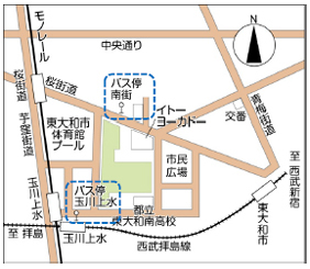 公園への地図