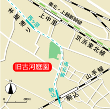 公園への地図