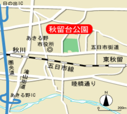 公園への地図