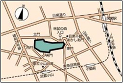 公園への地図