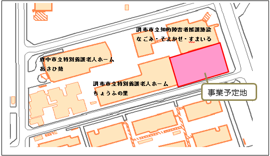 事業予定地の地図2