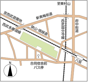 公園への地図