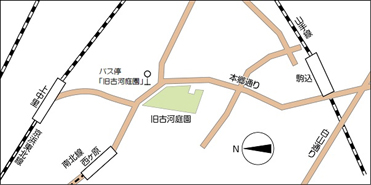 公園への地図