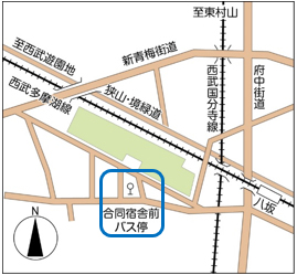 バス停への地図