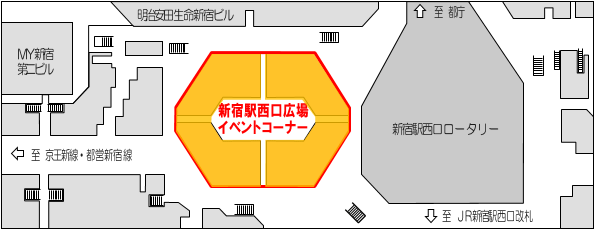 会場までの地図