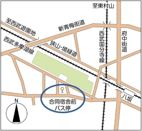 公園への地図