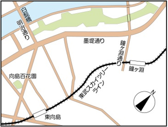 公園への地図