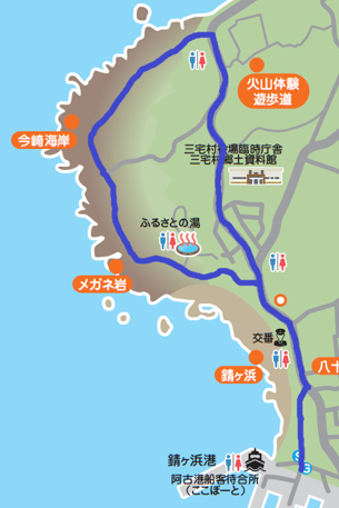 コースの地図