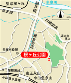 公園への地図