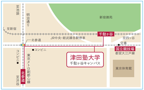 会場への地図