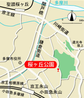 公園への地図