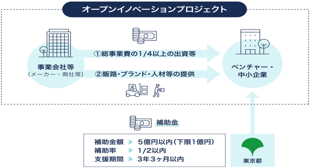 事業の流れの概要図