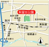 公園への地図