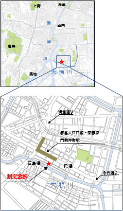 店舗への地図