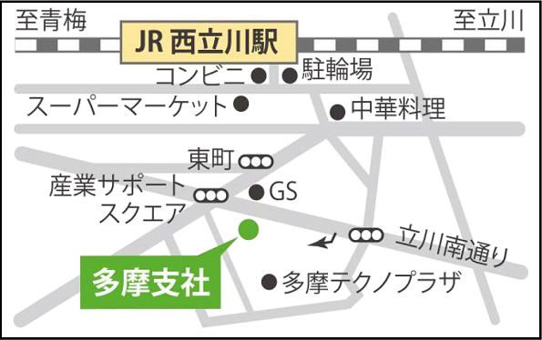 公社への地図4