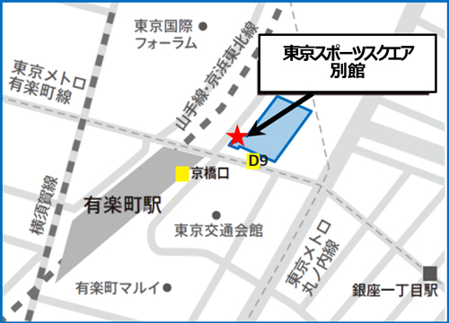 会場までの地図