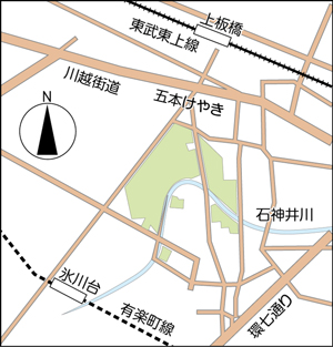 交通案内図