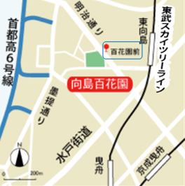 公園への地図