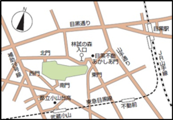 公園への地図