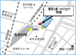 会場までの地図