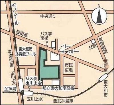 交通案内地図