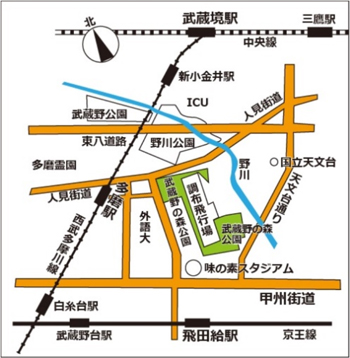 公園への地図