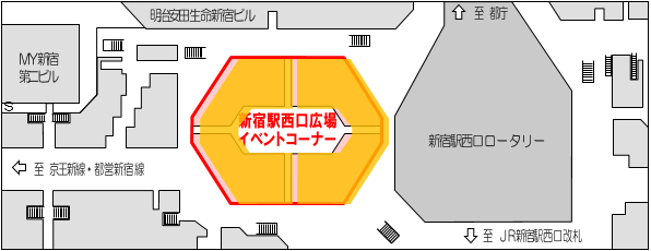 会場までの地図